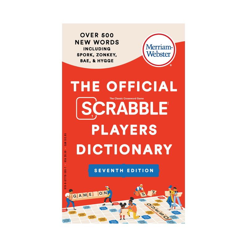 The Official Scrabble Players Dictionary - 7th Edition by  Merriam-Webster (Paperback), 1 of 2