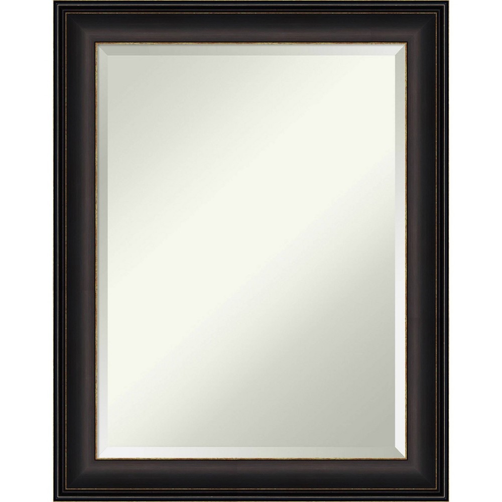 Photos - Wall Mirror 22" x 28" Trio Oil Rubbed Framed Bathroom Vanity  Bronze - Aman