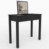 NicBex 32.5" Makeup Vanity Desk with Flip-top Mirror,Wood Makeup Table with 2 Drawers & 3 Removable Organizer Boxes for Bedroom - 4 of 4
