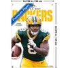 Trends International NFL Green Bay Packers - Josh Jacobs Feature Series 25 Unframed Wall Poster Prints - 3 of 4