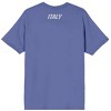 Team Gear Vintage Italy 1982 Champions Adult Periwinkle Crew Neck Short Sleeve T-shirt-XXL - 3 of 4