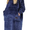 Tirrinia Women Oversized Hoodie Blanket Sweatshirt, Super Soft Warm Giant Wearable Blankets, Gifts for Women Men - 3 of 4