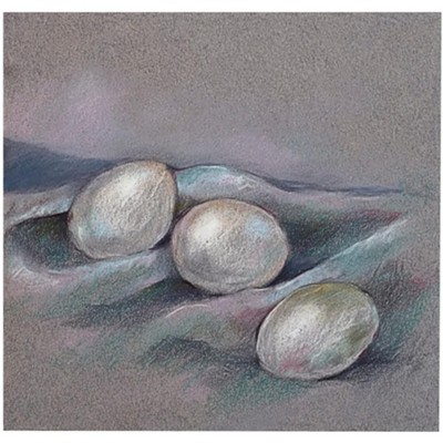 Strathmore Artagain 400 Series Paper, 19 x 25 Inches, Steel Gray, 25 Sheets