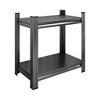 Clihome Compact 2-Tier Metal Shelf, Adjustable Height Vertical Storage Rack - 2 of 4