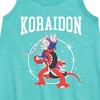 - Pokémon - Koraidon Collegiate Graphic Sleeveless Aline Dress - 2 of 3
