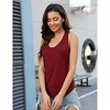 Coolmee Women's Workout Tops Racerback Athletic Tank Tops Sleeveless Loose Fit Yoga Running Gym Shirts - 4 of 4