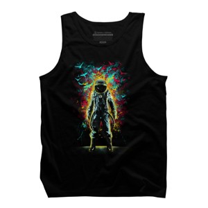 Men's Design By Humans Subconscious Inner Space By alchemist Tank Top - 1 of 4