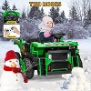 24V 2-Seat Kids R/C Dumper, Ride-on Electric Construction Vehicle with Shovel, Bluetooth, LED Lights and Shock Absorber - 3 of 4