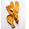 Blue Jean Chef 5-Piece Multi-Purpose Olive Wood Utensil Set Refurbished Brown - 2 of 2