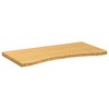 VidaXL Desk Top 43.3 in.x21.7 in.x1.6 in. Bamboo - 2 of 4