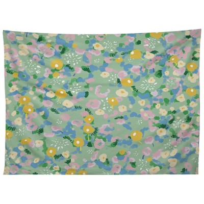 MSRYSTUDIO Joy of Flowers v2 Tapestry - Society6