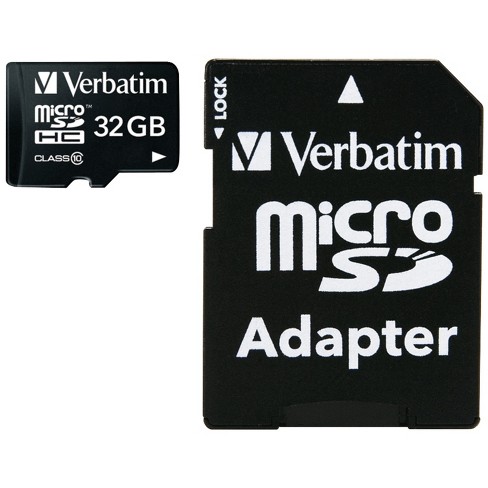 Verbatim Microsdhc Card Adapter (32gb; Class 10)
