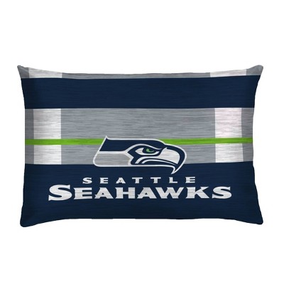 NFL Seattle Seahawks Heathered Stripe Queen Bed in a Bag - 3pc — фото 3