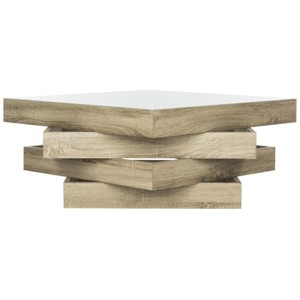 Anwen Coffee Table - Light Grey - Safavieh - 1 of 4