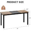 63 x31.5 Inch Computer Desk, Modern Simple Computer Desk, Metal Frame, for Home, Office, Study - 2 of 4