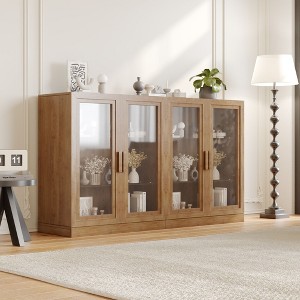 Combination Of Modern Aesthetics And Pragmatism: An Elegant And Practical Minimalist Storage Cabinet Makes Your Home More Comfortable. - 1 of 4