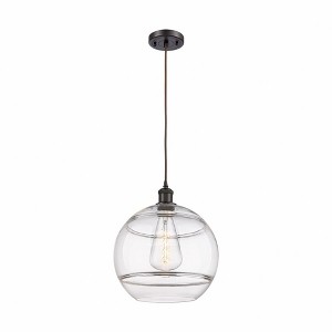 Rochester - 1 Light Cord Hung Mini Pendant In Industrial Style-13.38 Inches Tall and 12 Inches Wide - 1 of 1