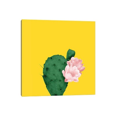 iCanvas In Bloom by LEEMO Canvas Print Wall Art