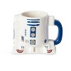 Seven20 Star Wars Mug - 10oz R2D2 Cup with Removable Helmet Mug - 3 of 4