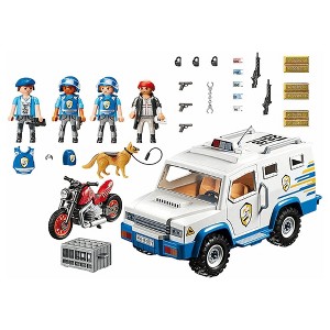 Playmobil Playmobil 9371 City Action Armored Van 66-Piece Building Set - 1 of 4