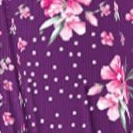 plum purple patch floral