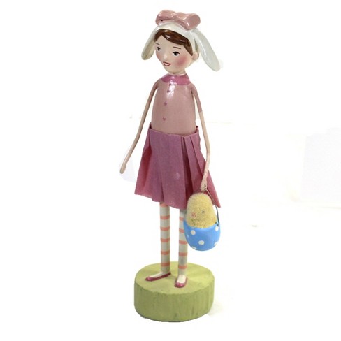 8.5 Inch Bunny Dress Up Bonnie Spring Retro Figurines - image 1 of 3