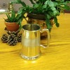 Jiallo  Pewter Plated Tankard w/Satin Band. Made in UK - 2 of 4