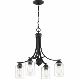 Craftmade Lighting Bolden 4 - Light Chandelier in  Flat Black - 1 of 1