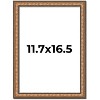 PosterPalooza | Slim Profile Gold Picture Frame - UV Acrylic, Foam Board Backing, Hanging Hardware - 2 of 4