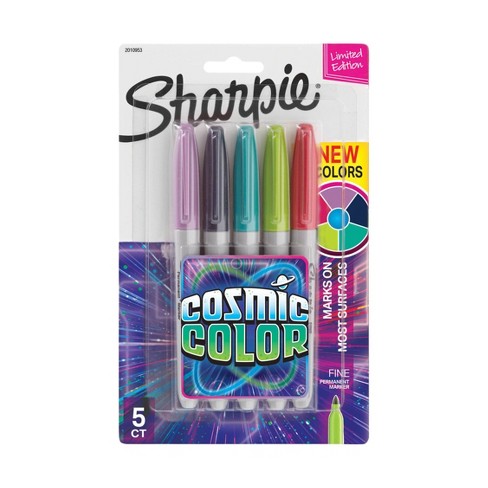 Sharpie® Fine Point Neon Marker Set, 5 Count