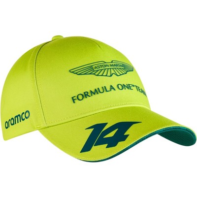 Lime Green Polyester Unisex Formula One Team Hat