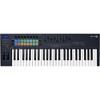 Novation FLkey Keyboard Controller with Focusrite 2i2 USB Audio Interface and Adam Audio D3V 3-inch Studio Monitor Pair Package (Cables & Headphones - 2 of 4