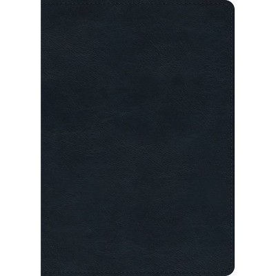 ESV Study Bible (Trutone, Navy) - (Leather Bound)