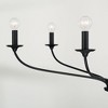 Capital Lighting Dolan 6 - Light Chandelier in  Matte Black - 3 of 4