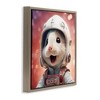 Stupell Industries Astronaut Mouse Portrait Floating Frame Canvas Art - 2 of 4