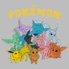 Girl's Pokemon Colorful Eeveelutions Animals T-Shirt - 2 of 4