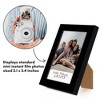Americanflat 2x3 Picture Frame in Black - Use as 2x3 Frame for Instant-Print Photos - Mini Picture Frame with Crystal-Clear Glass, Hanging Hardware - 2 of 4