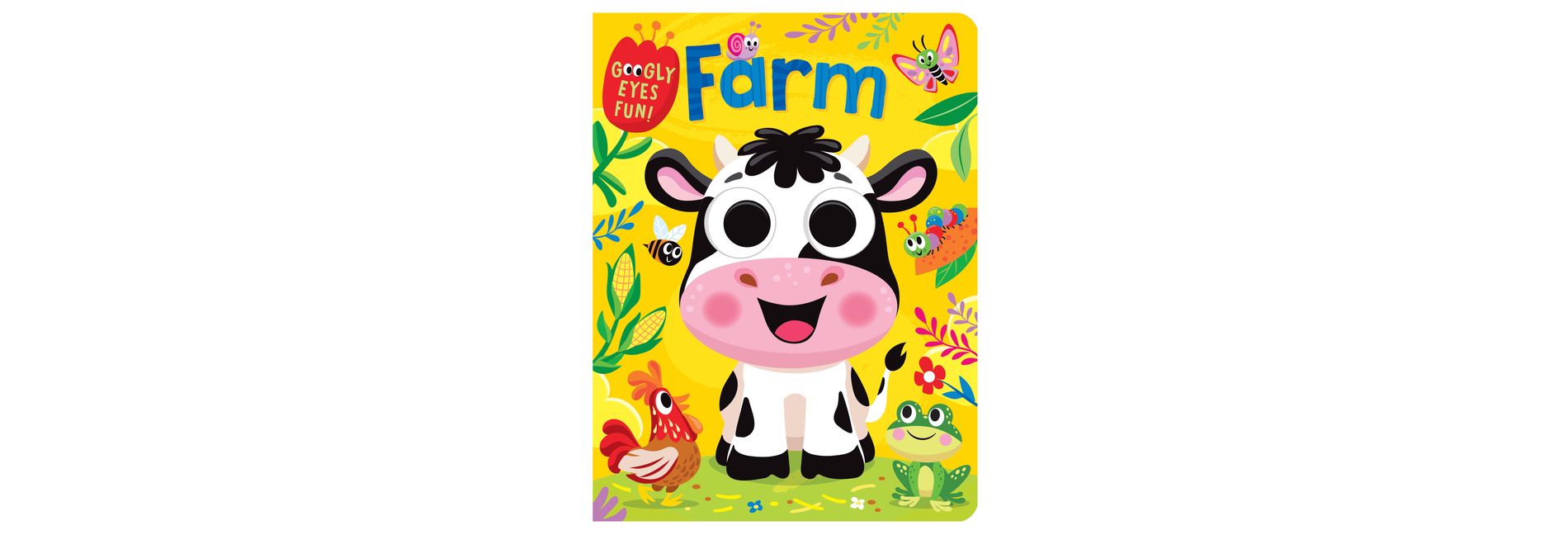 Farm: Board Book with Googly Eyes - by  Kidsbooks Publishing