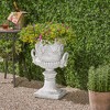 Chic Crate Garden Urn Planter – Outdoor Decorative Plant Pot | Flowers/Herbs/Greenery Display - 4 of 4