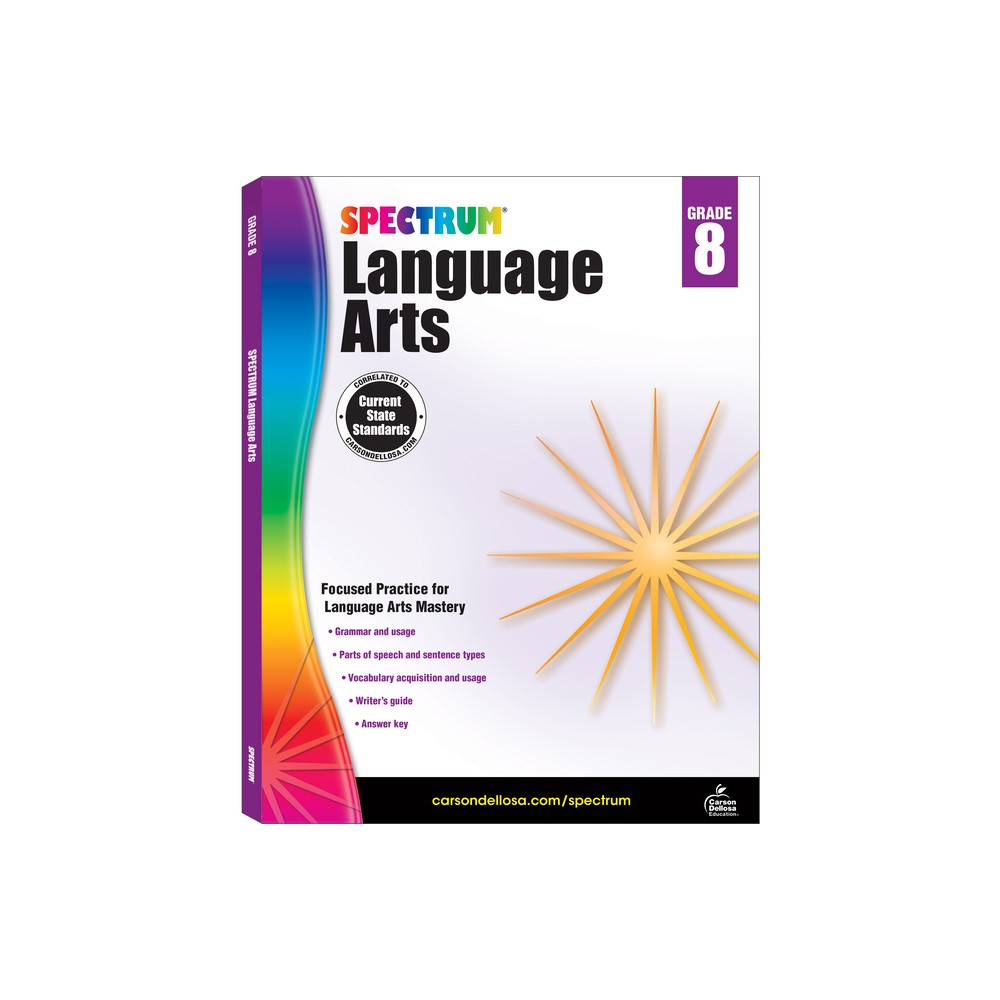 ISBN 9781483812120 product image for Spectrum Language Arts, Grade 8 - (Paperback) | upcitemdb.com