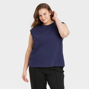 Women's Extended Short Sleeve T-Shirt - A New Day™ - 1 of 3