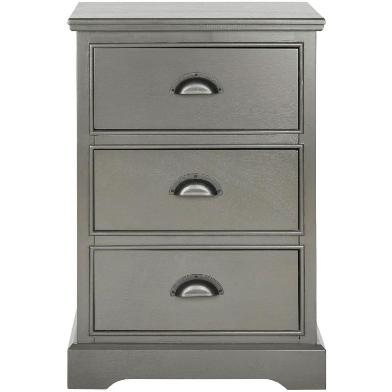 Griffin 3 Drawer Side Table - Safavieh, 1 of 4