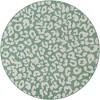 Unique Loom Outdoor Safari Leopard Animal Print Woven Area Rug - 2 of 4