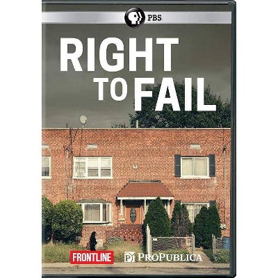 Frontline: Right to Fail (DVD)(2019)