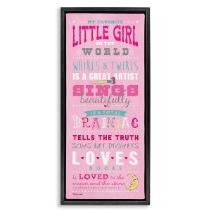 Stupell Industries Favorite Little Girl In The World, 11" x 25" - 1 of 4