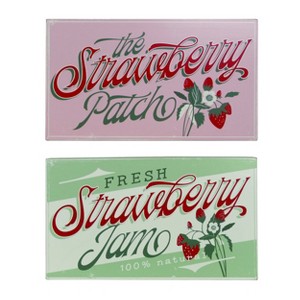 Transpac MDF Strawberry Farm Wall Decor Set of 2 Spring Home Decorations - 1 of 1