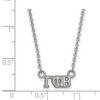 Black Bow Jewelry Sterling Silver Gamma Phi Beta Greek Life Necklace 18 Inch - 3 of 4