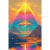 Trends International Ray Heere - UFO Pyramid 1 Unframed Wall Poster Prints - 4 of 4