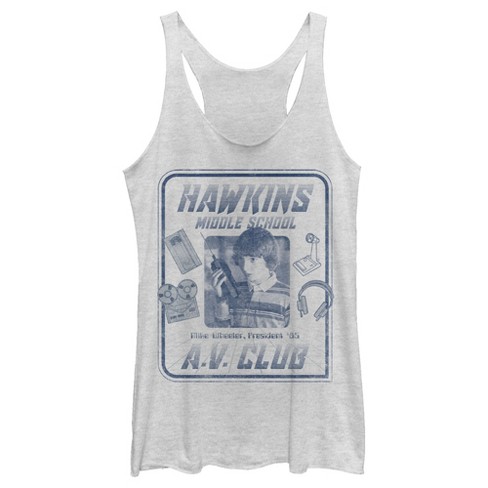  Netflix Stranger Things Hawkins Middle School Cubs 1983 Tank Top  : Clothing, Shoes & Jewelry