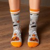 Anna-Kaci 2 Pairs Women's Cotton Halloween Socks Fun Festive Holiday Patterns - 3 of 3